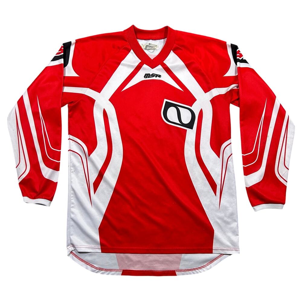 Y2K MSR AXXIS Motocross Jersey Men’s Large Long Sleeve Lightweight MX Biker